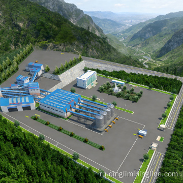 Линия по производству экологически чистого известняка производительностью 800-1200 тонн в час